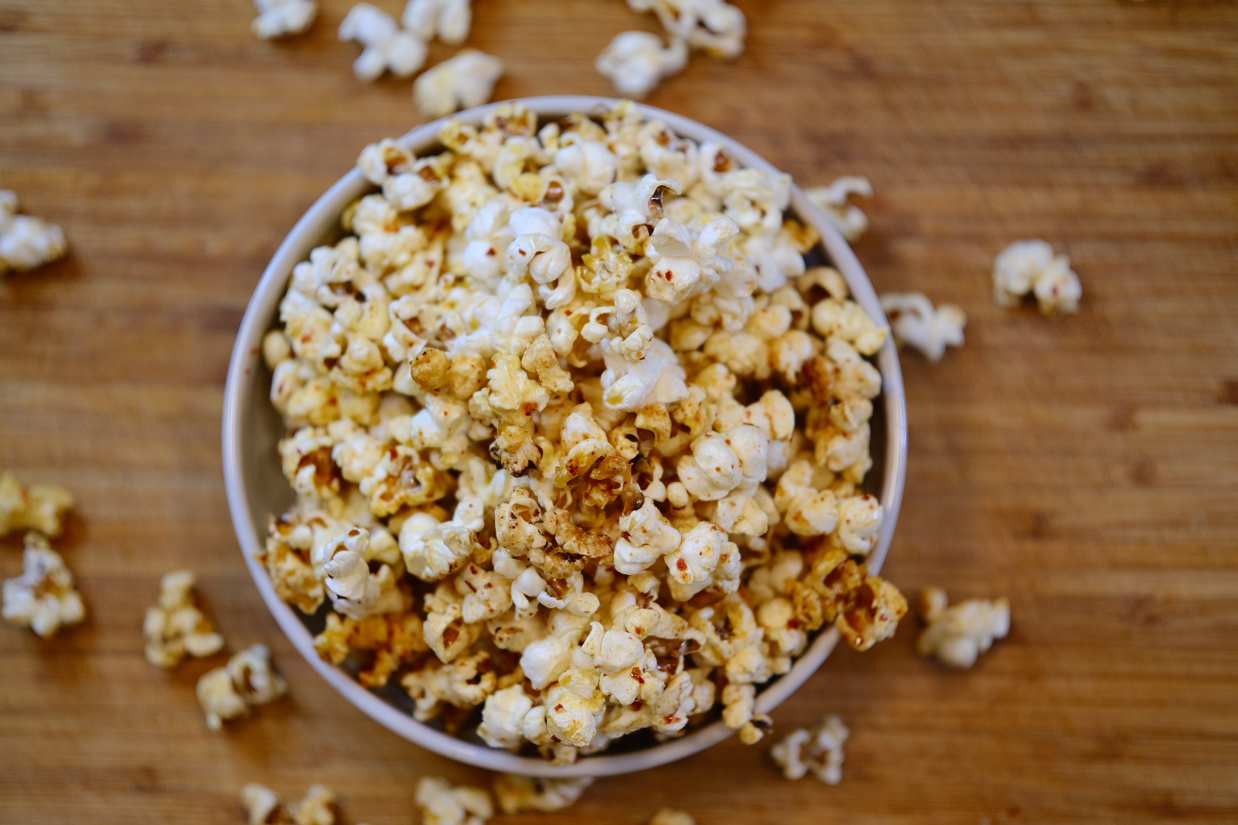 honungs chili popcorn