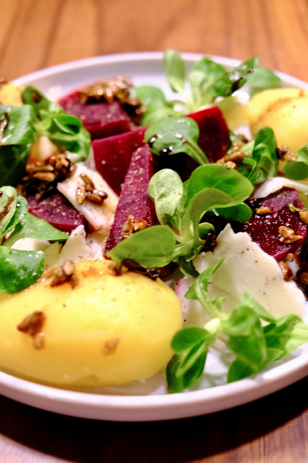 Rödbetor-halloumi